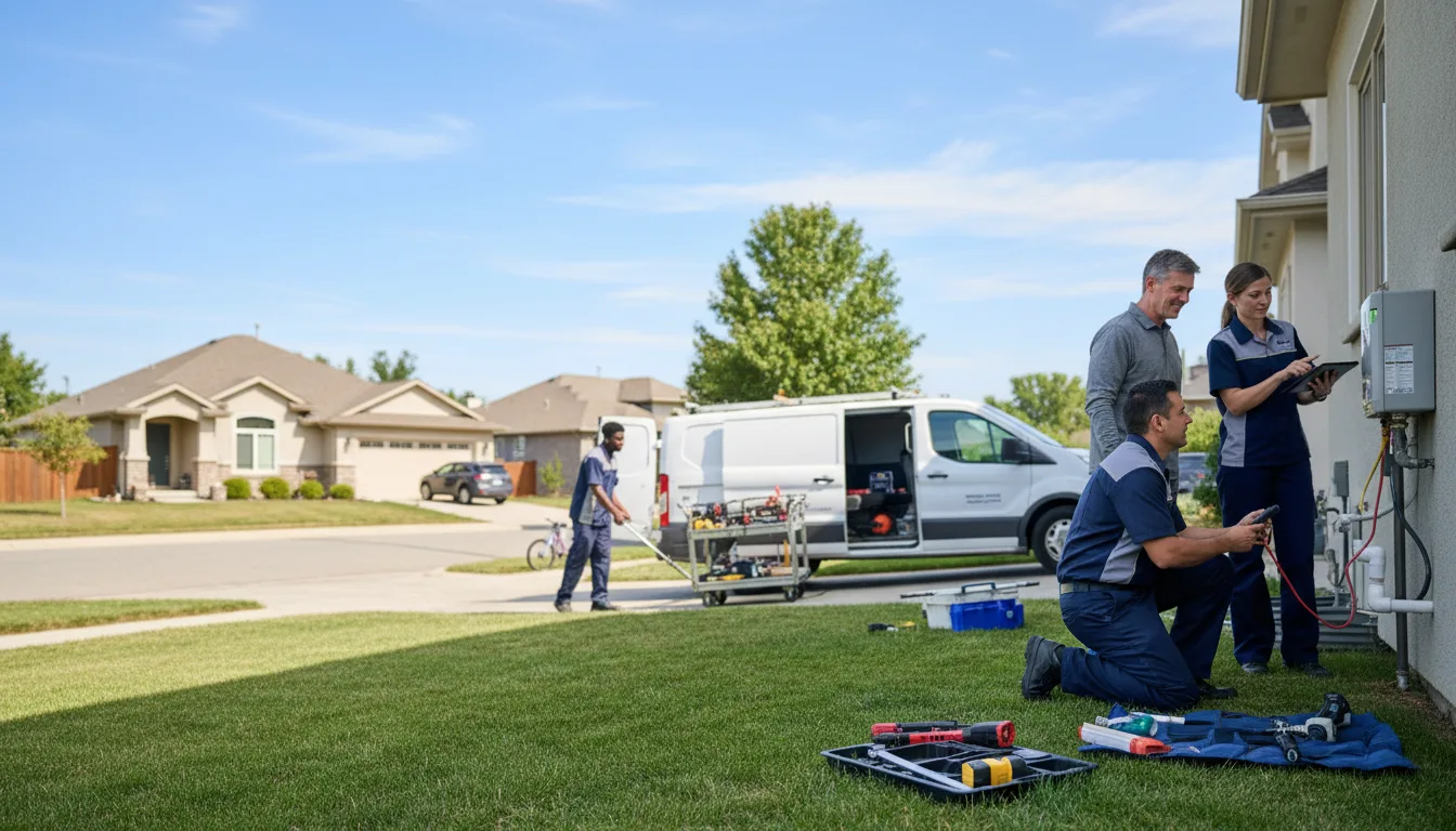Tankless water heater service in Mineral, WA